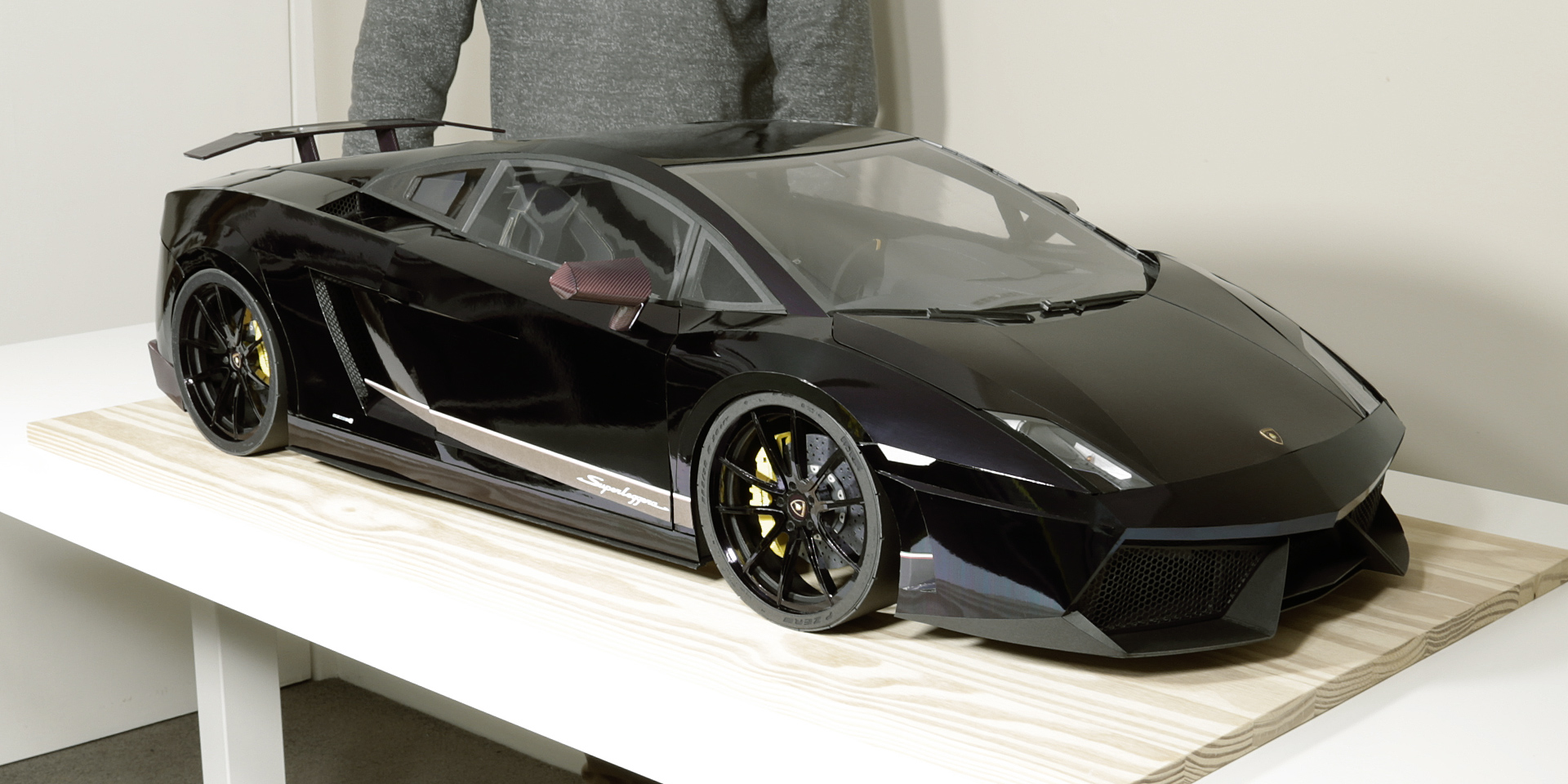 The finished Gallardo